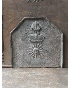 Plaque de Cheminée 'Armes de France'