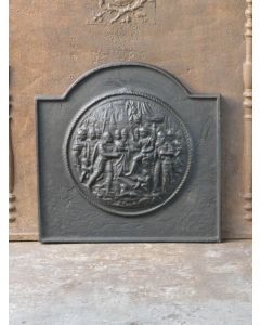 Plaque de Cheminée 'Scène Romaine'