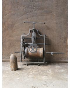 Ancien Tournebroche Mural