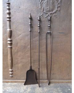 Ancien Serviteur Cheminée Néerlandais