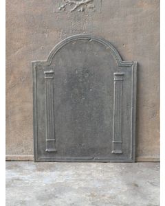 Plaque de Cheminée 'Colonnes de Liberté'