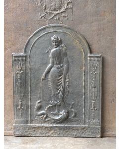 Plaque de Fonte: 'Amphitrite'