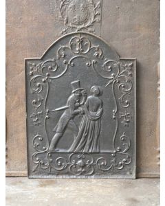 Plaque Cheminée Napoleon III