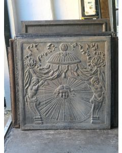 Plaque de Cheminée 'Soleil'