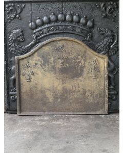 Plaque en Fonte Louis XV