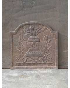Plaque Fonte Néoclassique