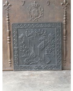 Plaque de Cheminée 'Faisceaux de Licteurs'