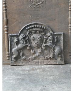 Plaque de Cheminée 'Armes de France'