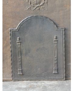 Plaque de Cheminée 'Colonnes de Liberté'