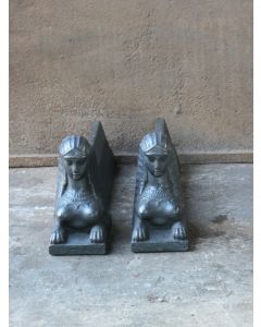 Chenets d'un Sphinx