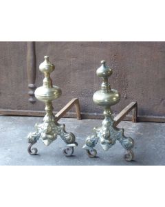 Chenets Louis XV