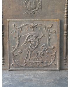 Plaque de Cheminée 'Le Temps'