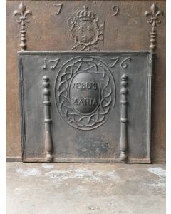 Plaque de Cheminée 'Thème Religieux'