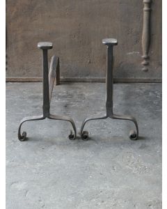 Chenets Louis XV