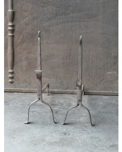 Chenets Louis XV