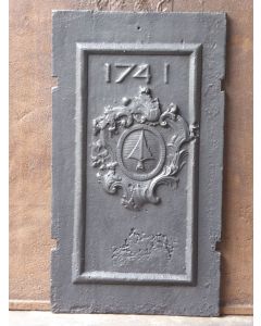 Plaque de Cheminée Héraldique