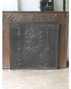 Plaque Fonte Néoclassique