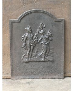 Plaque de Cheminée 'Mercure et Cérès'