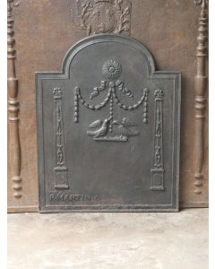 Plaque Fonte Néoclassique