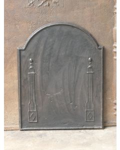 Plaque de Cheminée 'Colonnes de Liberté'
