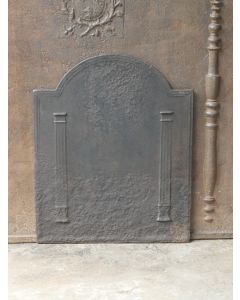 Plaque de Cheminée 'Colonnes de Liberté'