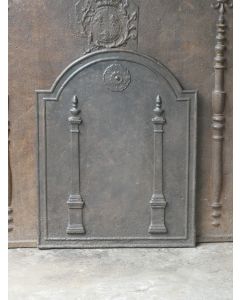 Plaque de Cheminée 'Colonnes de Liberté'