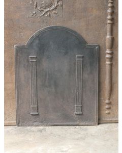 Plaque de Cheminée 'Colonnes de Liberté'