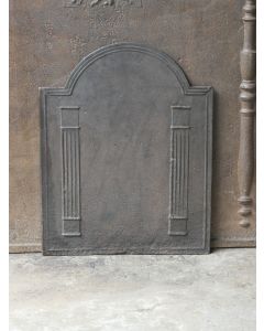 Plaque de Cheminée 'Colonnes de Liberté'