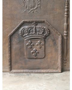 Plaque de Cheminée 'Armes de France'