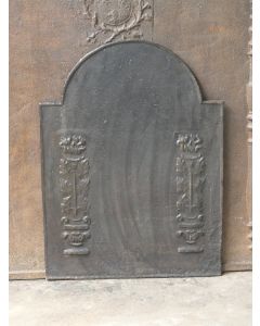 Plaque de Cheminée 'Colonnes de Liberté'
