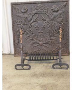 Grille Porte Bûches Ancienne