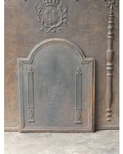 Plaque de Cheminée 'Colonnes de Liberté'