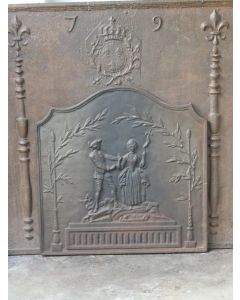 Plaque Cheminée Napoleon III