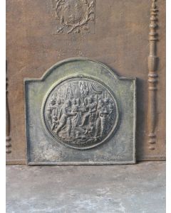 Plaque de Cheminée 'Thème Religieux'