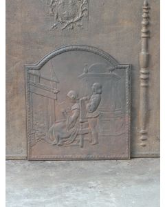 Plaque Cheminée Napoleon III