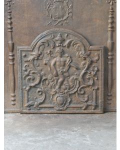 Plaque de Cheminée 'Apollon et sa Lyre'