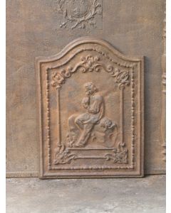 Plaque de Cheminée 'Homme'