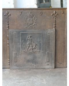 Plaque Fonte Néoclassique