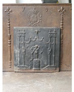 Plaque Fonte Néoclassique