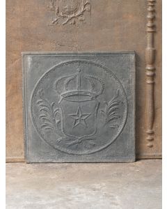 Plaque de Cheminée 'Armes de France'