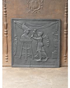 Plaque Fonte Néoclassique