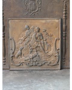 Plaque de Cheminée 'Diane au Bain'