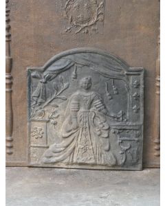 Plaque de Cheminée 'Marie Leszczynska'