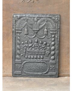 Plaque de Cheminée 'Thème Religieux'