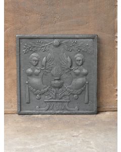 Plaque de Cheminée 'Allégorie de l'Amour'