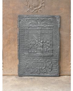 Plaque de Cheminée 'Thème Religieux'
