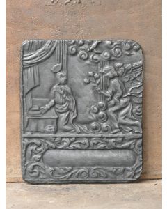 Plaque de Cheminée 'Thème Religieux'