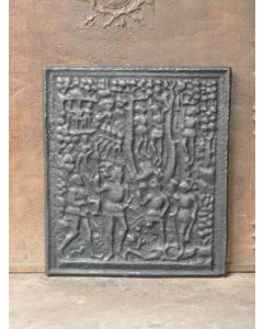 Plaque de Cheminée 'Thème Religieux'