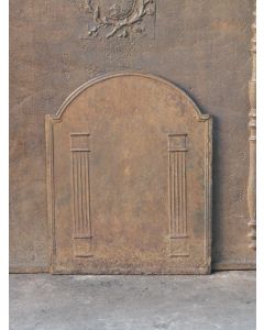 Plaque de Cheminée 'Colonnes de Liberté'