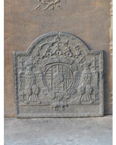 Plaque de Cheminée 'Armes de Lorraine'